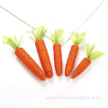 carrot-shape paper rope toy cat toy sound toy